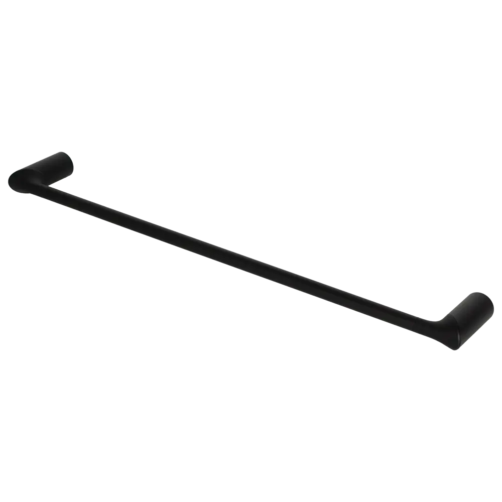 Настенный держатель для полотенец Swensa Lock в черном матовом исполнении 89368802 STLM-1579391