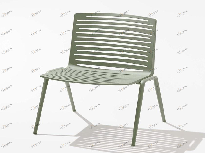 FAST Садовое кресло из алюминия Zebra 405