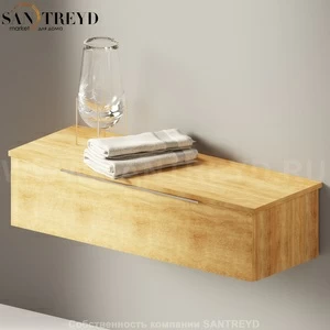 Flaminia BOX Настенная тумба 105 см с 1 ящиком BX286.WQ