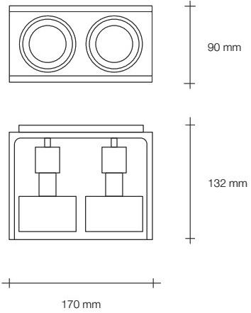Tecnico Многофункциональный регулируемый точечный светильник для гипсового потолка  T259 - t260  - Вид №4