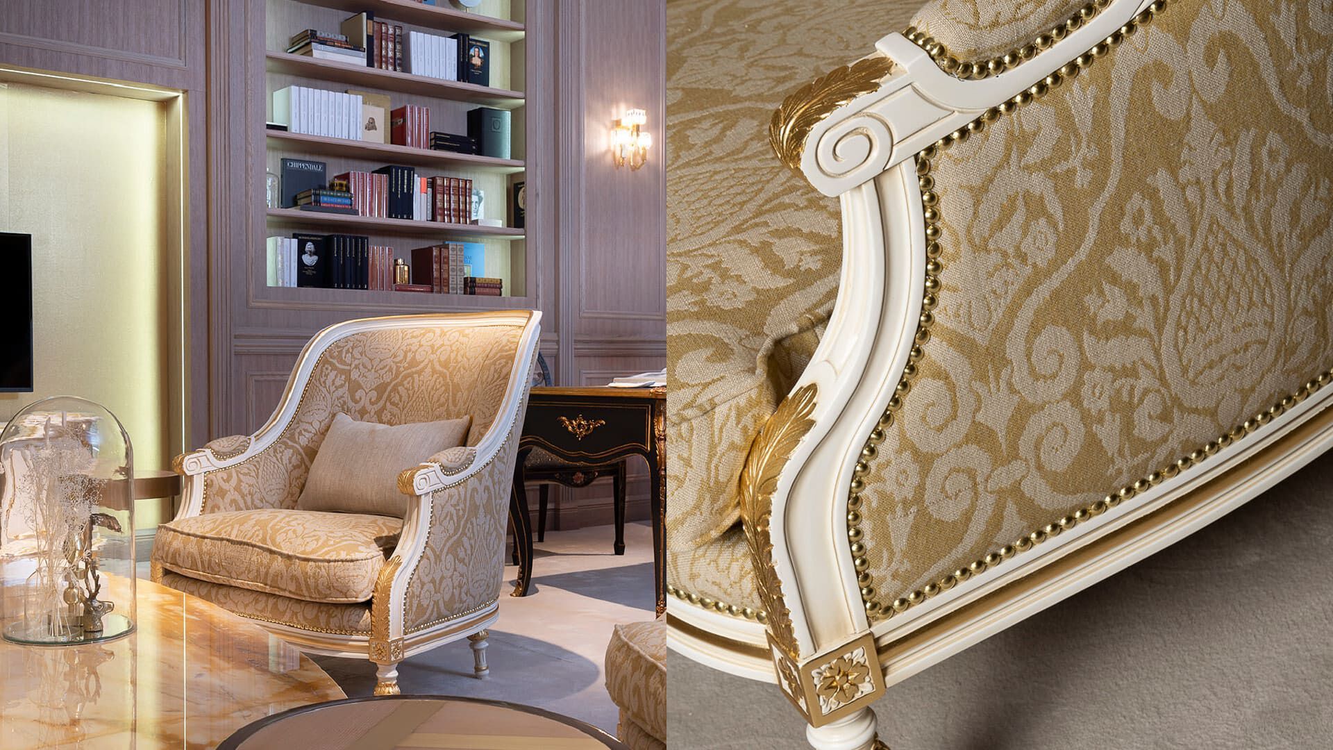 Кресло в стиле Людовика XVI ANGELO CAPPELLINI New Classic Interiors ARCH-00035315 - Вид №1