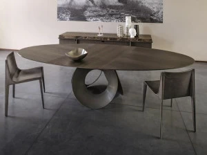 Arketipo Овальный стол для гостиной из древесного волокна