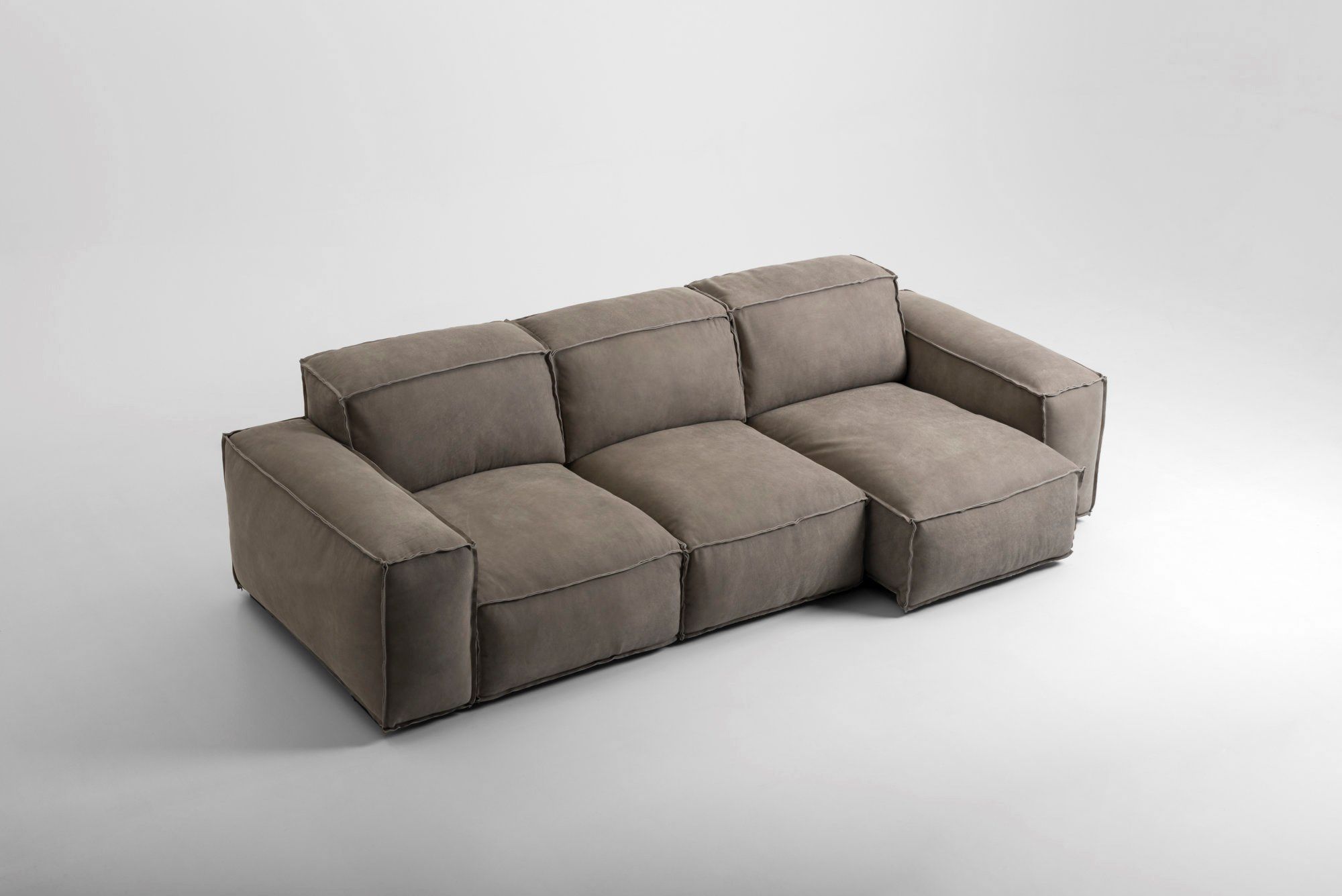 3-местный кожаный диван Mantellassi 1926 Placido ARCH-00138894 - Вид №6