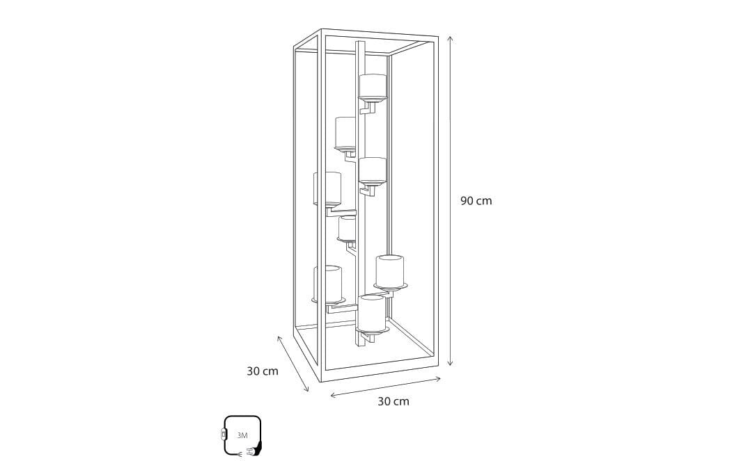 Латунь светодиодный торшер Authentage Lighting Bellefeu ARCH-00087062 - Вид №3