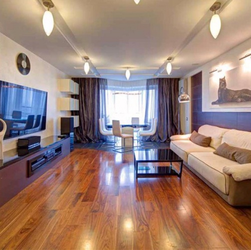 Инженерная доска Coswick Классическая Американский 107 Лак Орех американский Селект (Гладкая) 300...1845х107,95 мм 13211101 - Вид №8