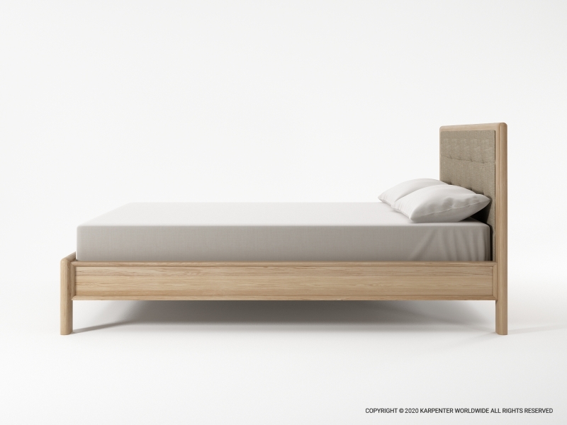 597_1260 Двуспальная кровать без ящика с тканью he Karpenter Circa17 - Вид №2