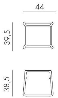 Nardi Табурет из полипропилена / журнальный столик sun-id-1490047 - Вид №10