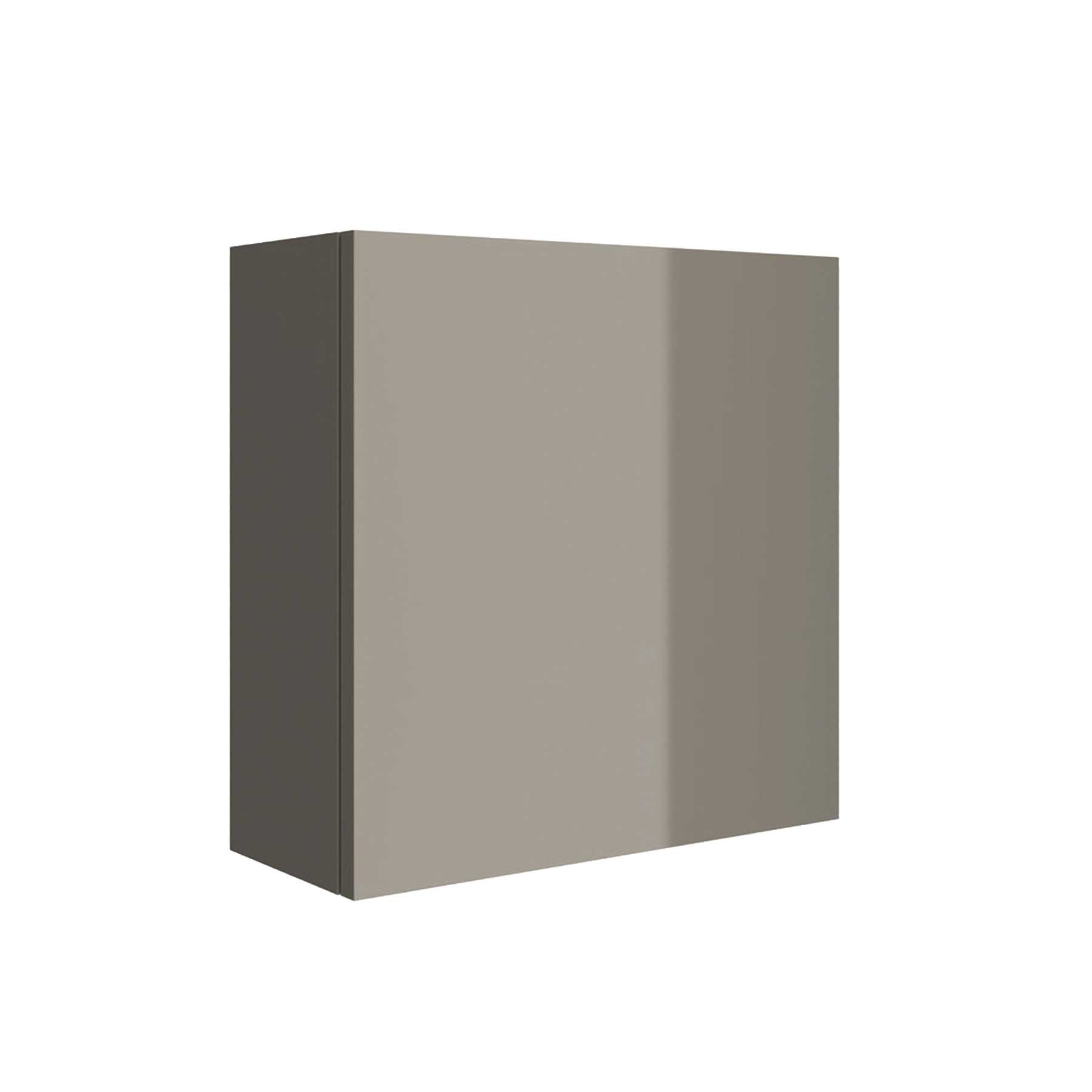 23216 SALGAR Модуль АЛЬЯНС 400 двусторонний 1 дверный GLOSS TAUPE 400 x 400 x 162 мм Глянцево-серо-коричневый 