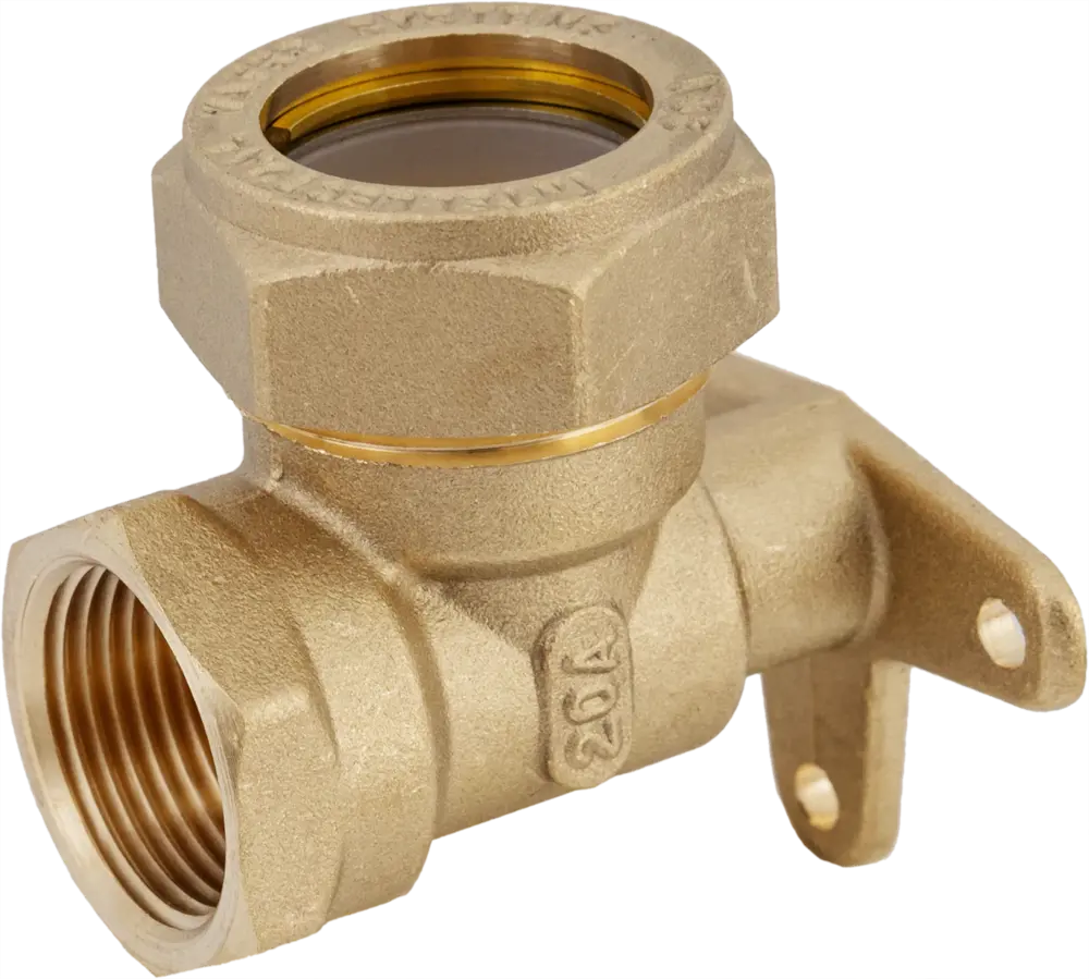 Угольник обжимной Stahlmann 20 мм х 3/4" для систем водоснабжения 82650038