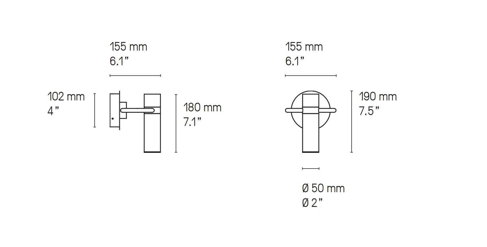 Латунный светодиодный настенный светильник для ванной комнаты CVL Luminaires Storm ARCH-00147302 - Вид №5