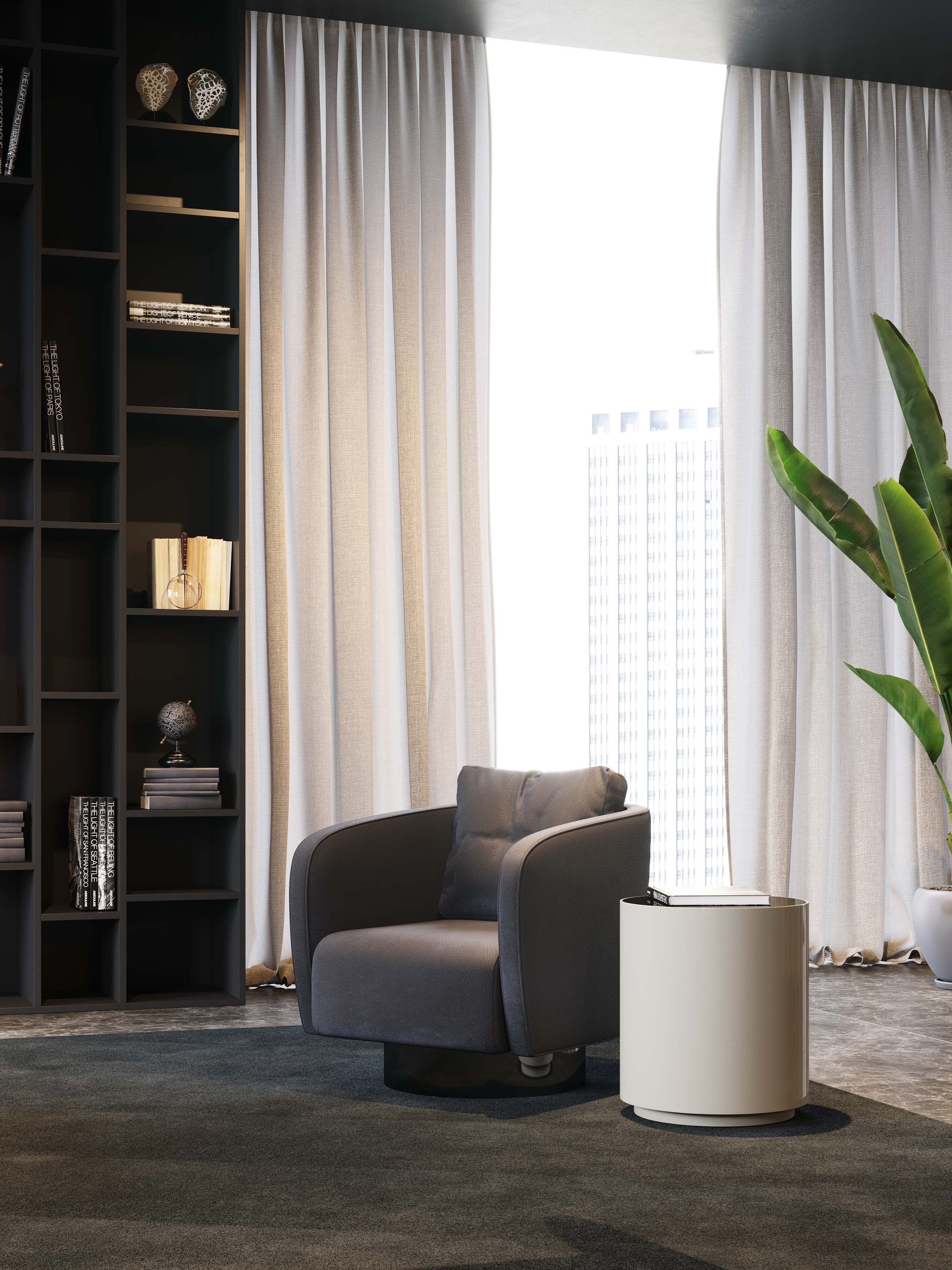 Бархатное кресло с подлокотниками Stylish Club His &amp ARCH-00083062 - Вид №12