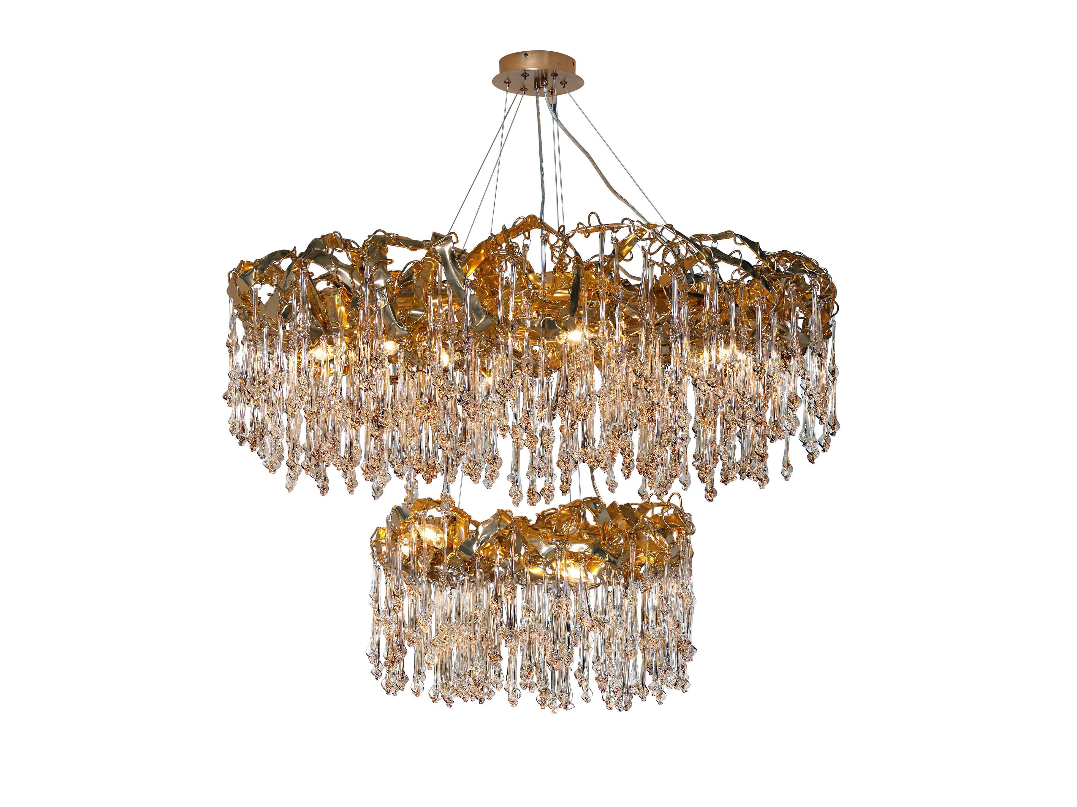 Люстра из латуни и стекла K-Lighting Sculpture ARCH-00078575