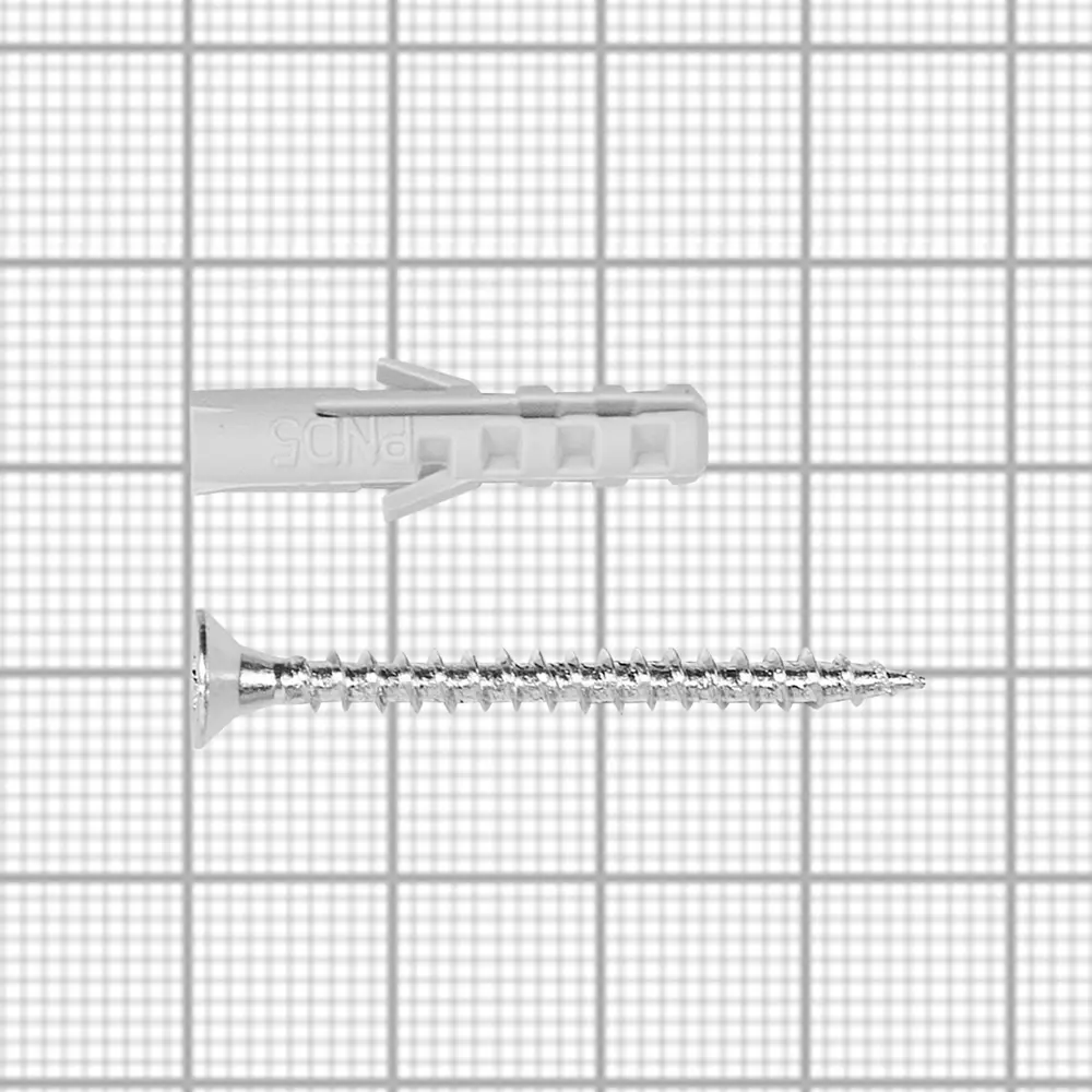 Дюбель потайной STANDERS PND 5х25 мм с шурупом для бетона и кирпича 83387758 STLM-0040711 - Вид №4