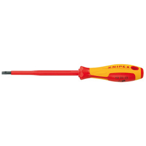 90841813 Отвертка прямая диэлектрическая KN-982040 SL4x100 мм STLM-0408339 KNIPEX