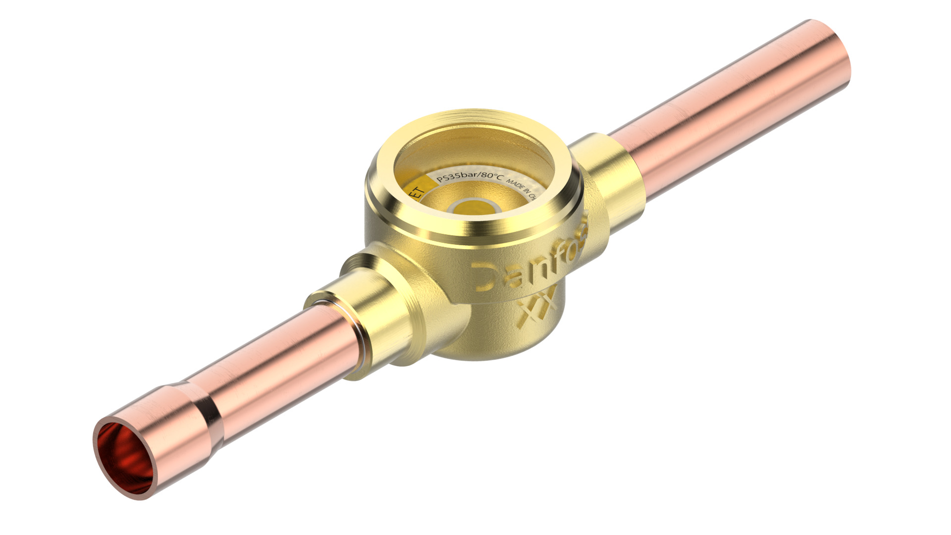 Danfoss SGN — Смотровые стекла с индикатором влажности SGN 10s Смотровое стекло 014-0190  - Вид №15