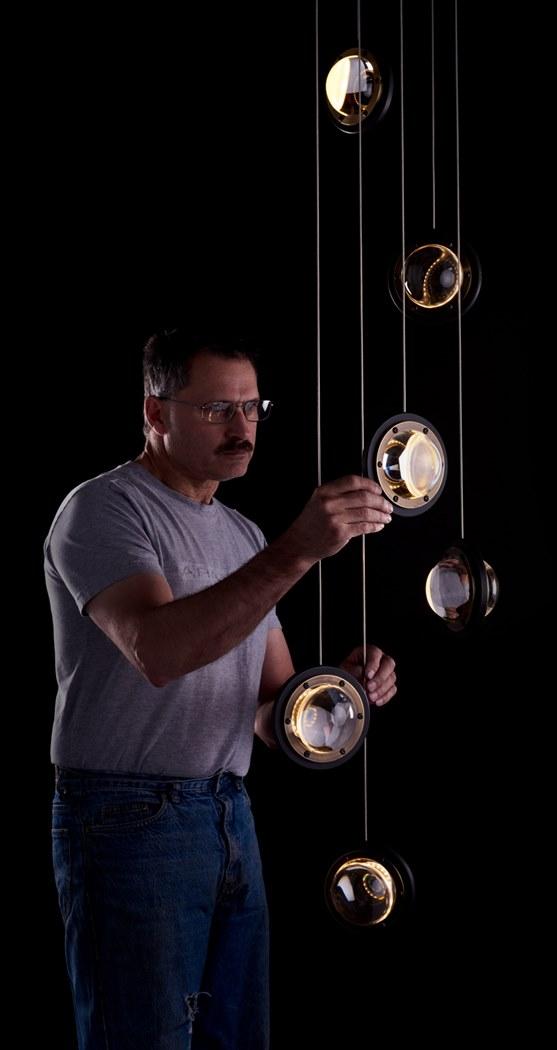 Karice Lighting Светодиодный подвесной светильник из латуни Da vinci sun-id-1467510 - Вид №11