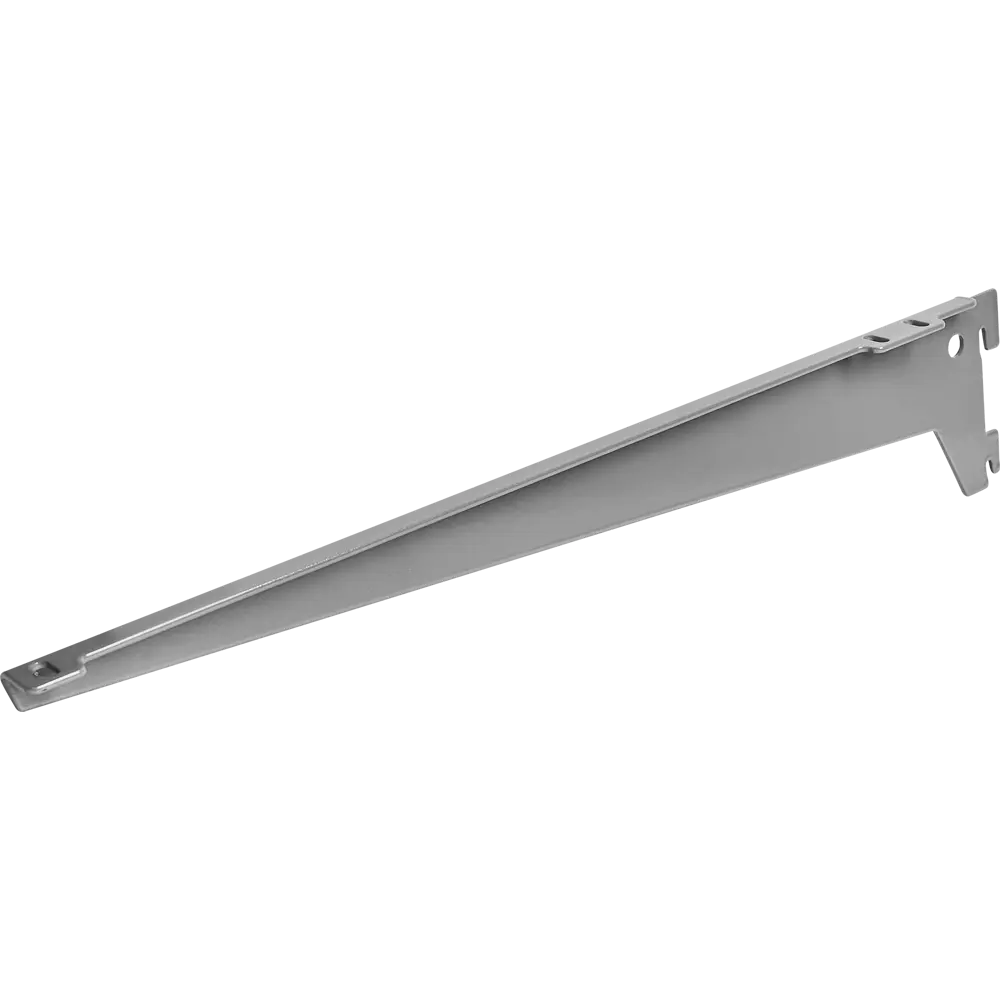 Кронштейны Spaceo для полок 40 см, серебристые, 2 шт - нагрузка 25 кг 89352332 STLM-1080564