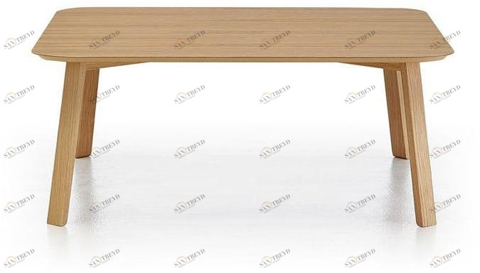 Punt Низкий прямоугольный деревянный журнальный столик Stockholm sun-id-1425518