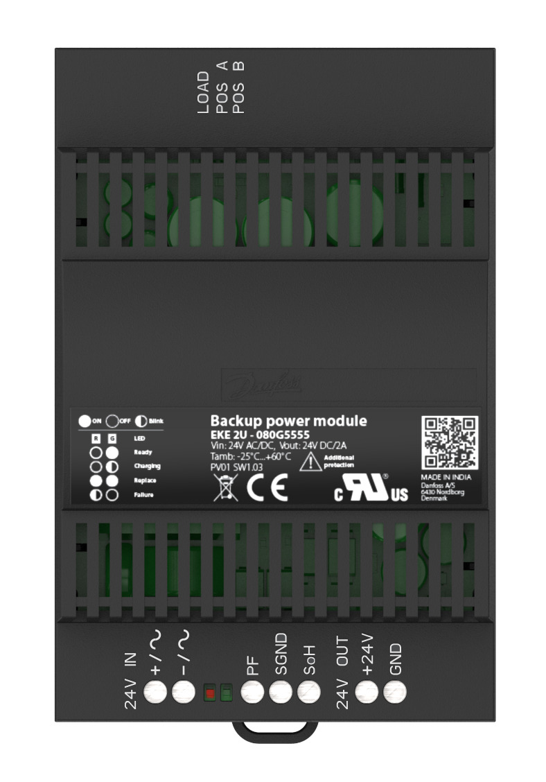 Danfoss EKE 1x EKE 2U Модуль резерв. питания 080G5555  - Вид №10