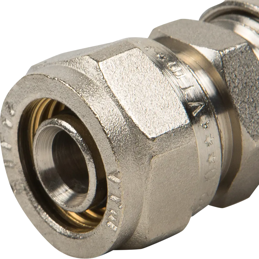 Обжимной соединитель Valtec 16мм для трубопроводов 10515200 STLM-0000543 - Вид №1