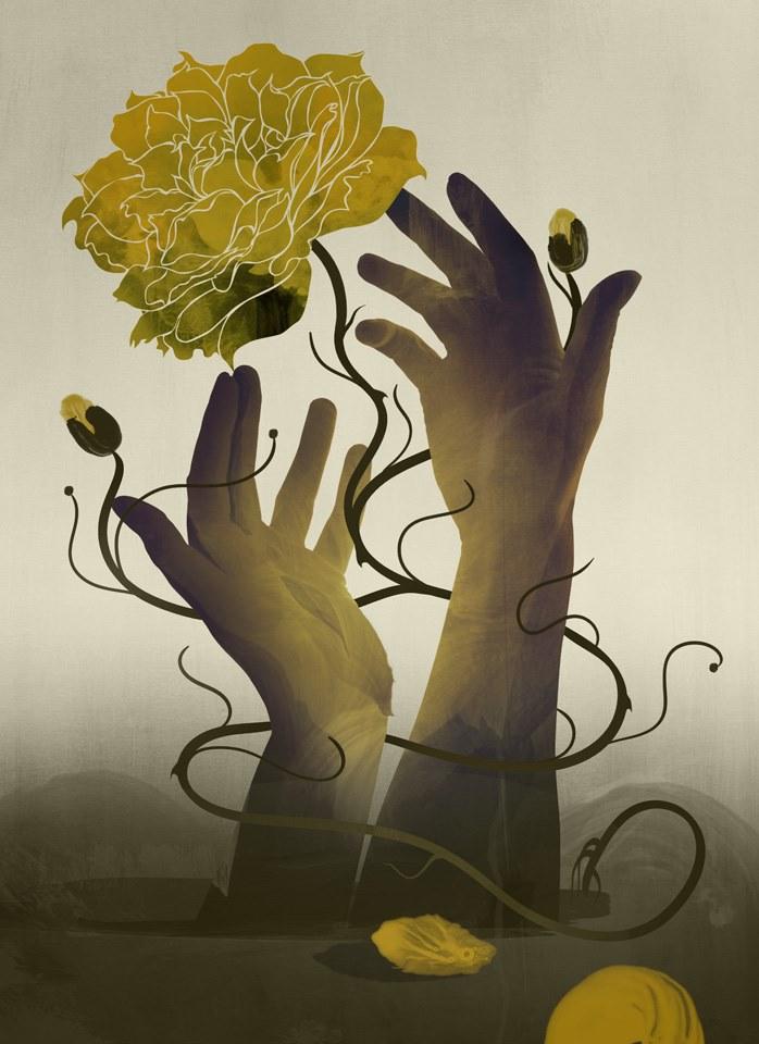 MOMENTI Авторский художественный принт Crazy home paintings Dh-014 - Вид №1