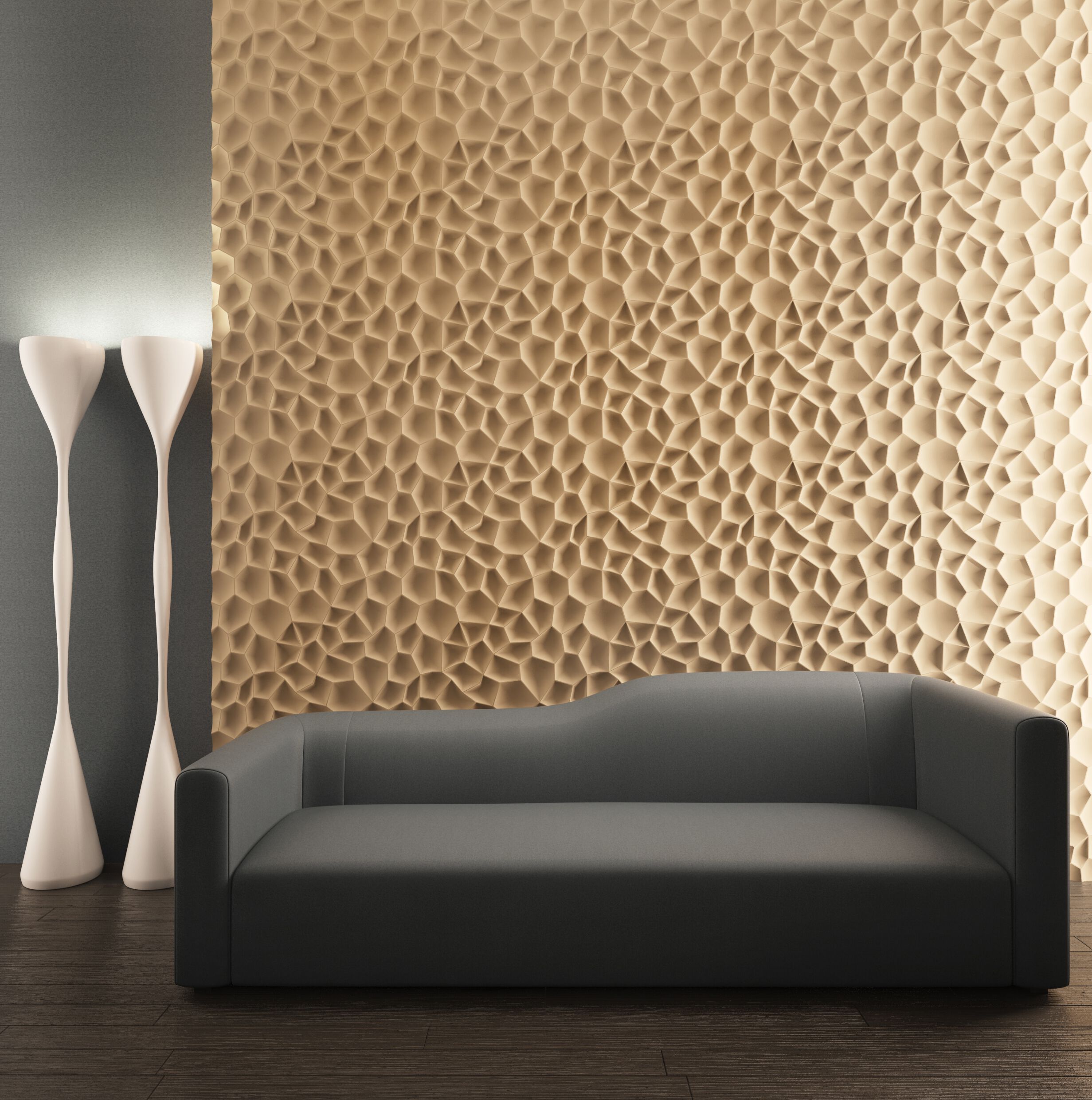 Трехмерное гипсовое покрытие WallDeco M-Modern ARCH-00023814 - Вид №5