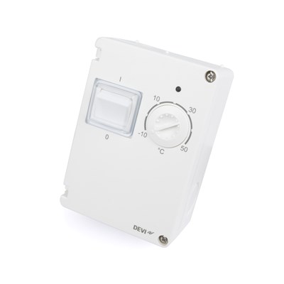 Danfoss DEVIreg™ 610 — терморегулятор для управления системами защиты от обледенения, отопления, кондиционирования, подогрева труб, емкостей, обогрева помещений и подогрева полов DEVIreg 610 терморегулятор с датчиком 140F1080 