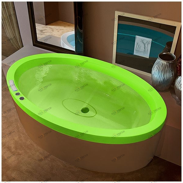 Ванна GRUPPO TREESSE Eos 190 VTL-V8491-S салатовая овальная VTLV8491S