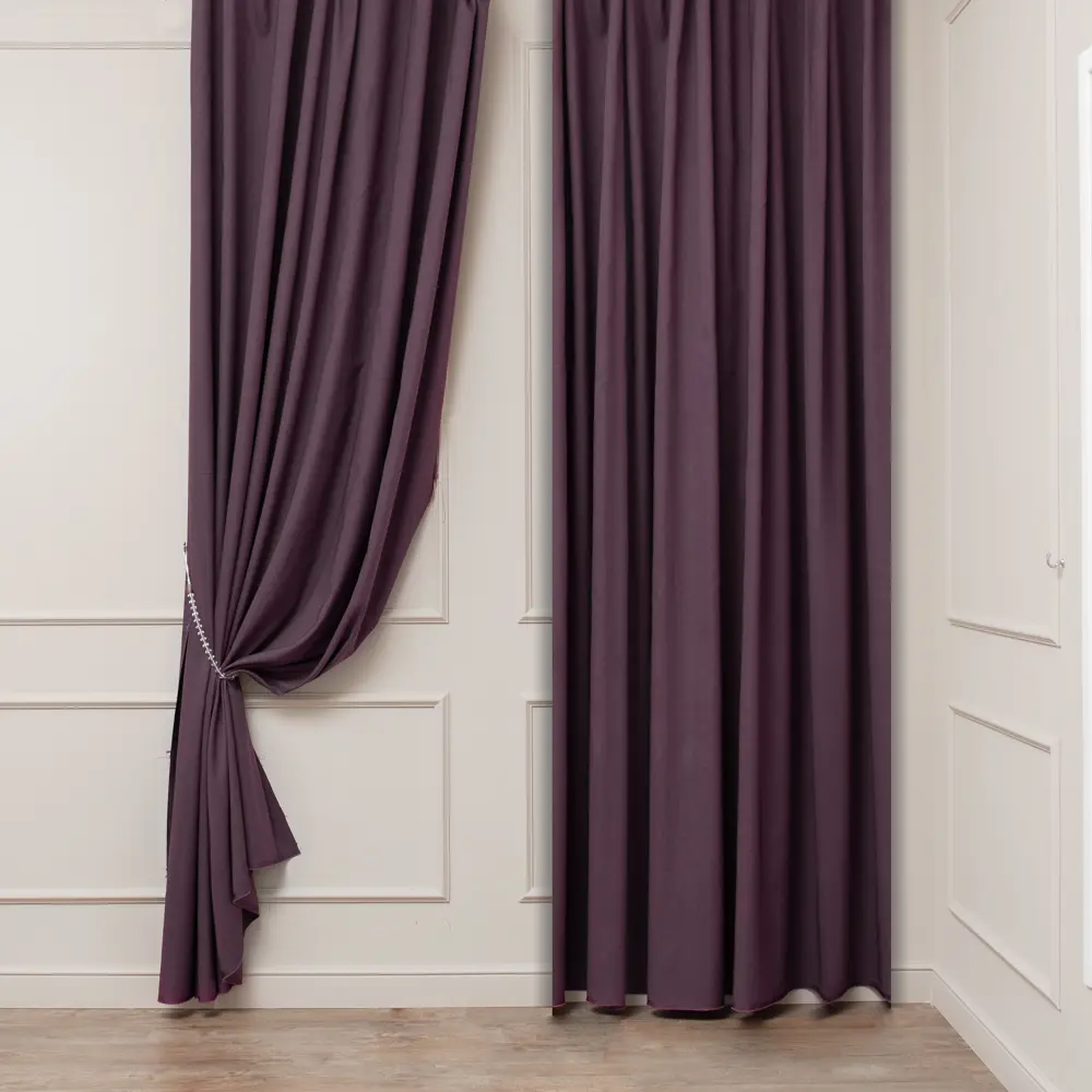 ЛТ ткань 1 п/м лен однотонный genevra фиолетовый 23 300 см TEX REPUBLIC STLM-2139564