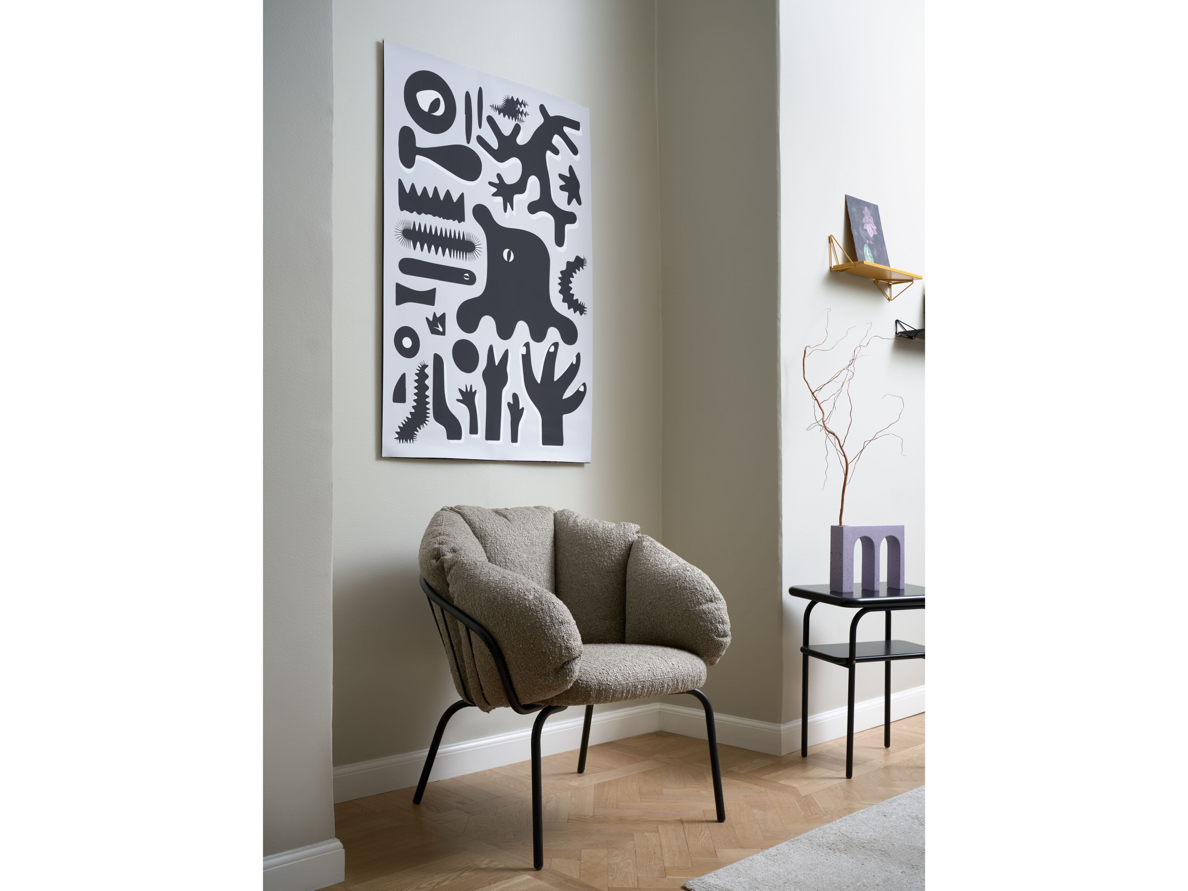 Съемное кресло из ткани Maze Pieces ARCH-00011409 - Вид №2