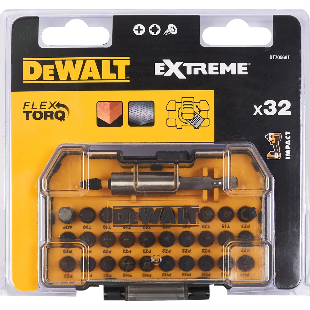Набор бит Dewalt Impact Torsion DT70560T-QZ, 32 шт. 82282732 STLM-2128862  - Вид №6