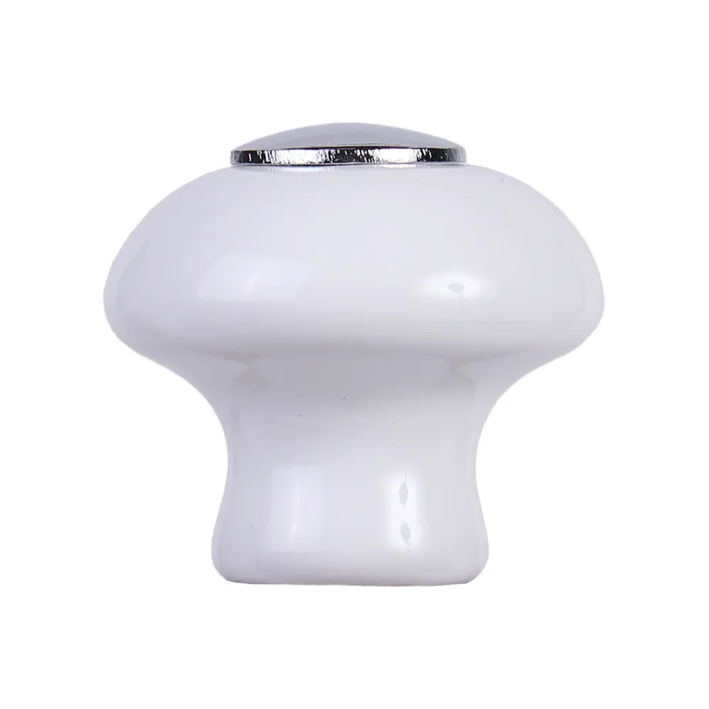 Керамическая ручка-кноб LARVIJ для мебели в белом цвете 87828314 STLM-0075961 - Вид №2