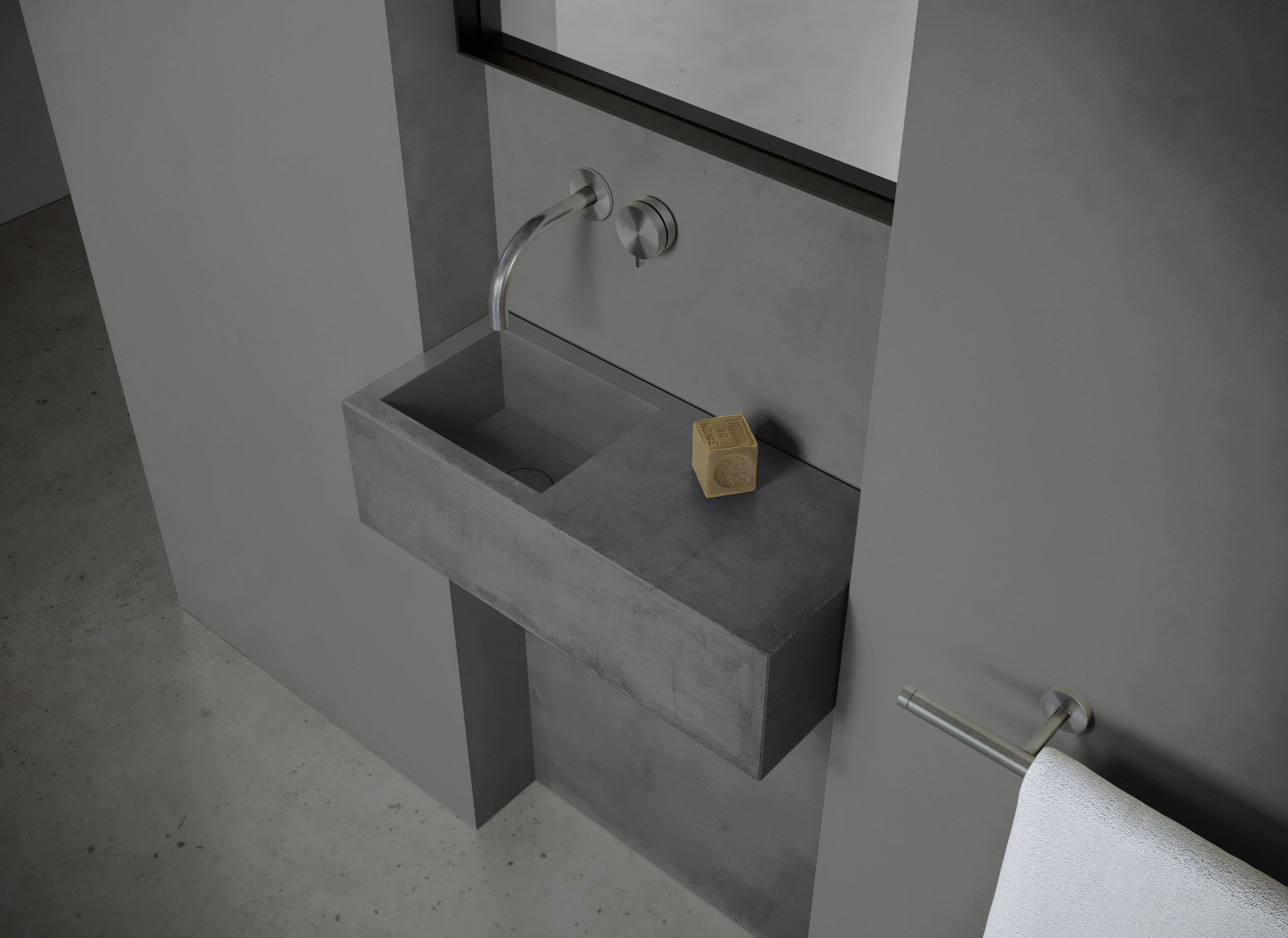 Одиночный подвесной прямоугольный умывальник COCOON Maison ARCH-00110450 - Вид №11