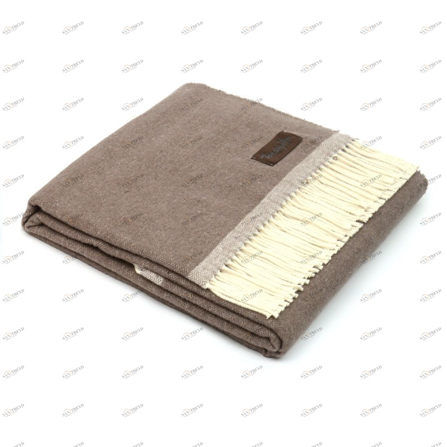 Плед Sara, 130х170 см, коричневый MARZOTTO SARA1000