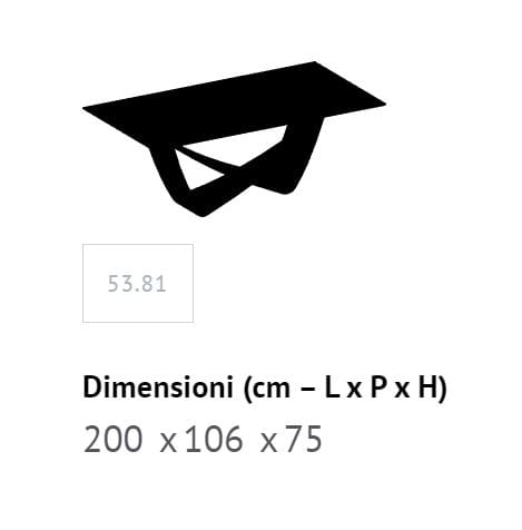 Бочковый стол со стальным основанием и столешницей из Супермармо Bontempi Casa Bach ARCH-00142222 - Вид №17