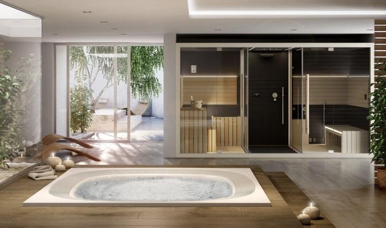 Jacuzzi® Пейзажный бассейн с 6-местной гидромассажной ванной Professional sun-id-1505614 - Вид №1