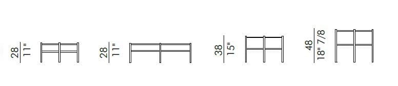 Круглый металлический журнальный столик EFORMA JACK ARCH-00055598 - Вид №3
