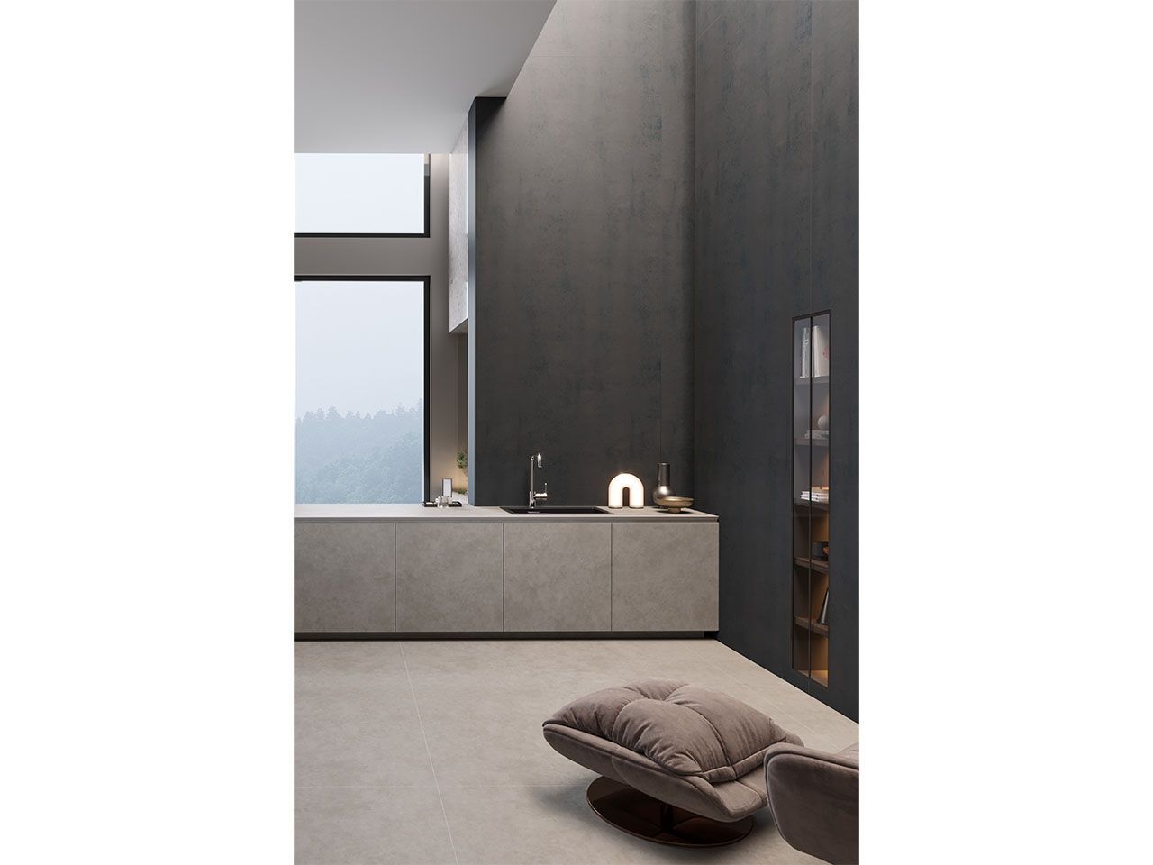 Отделка мебели / столешницы из керамогранита Kaleseramik плиты ARCH-00055935 - Вид №4