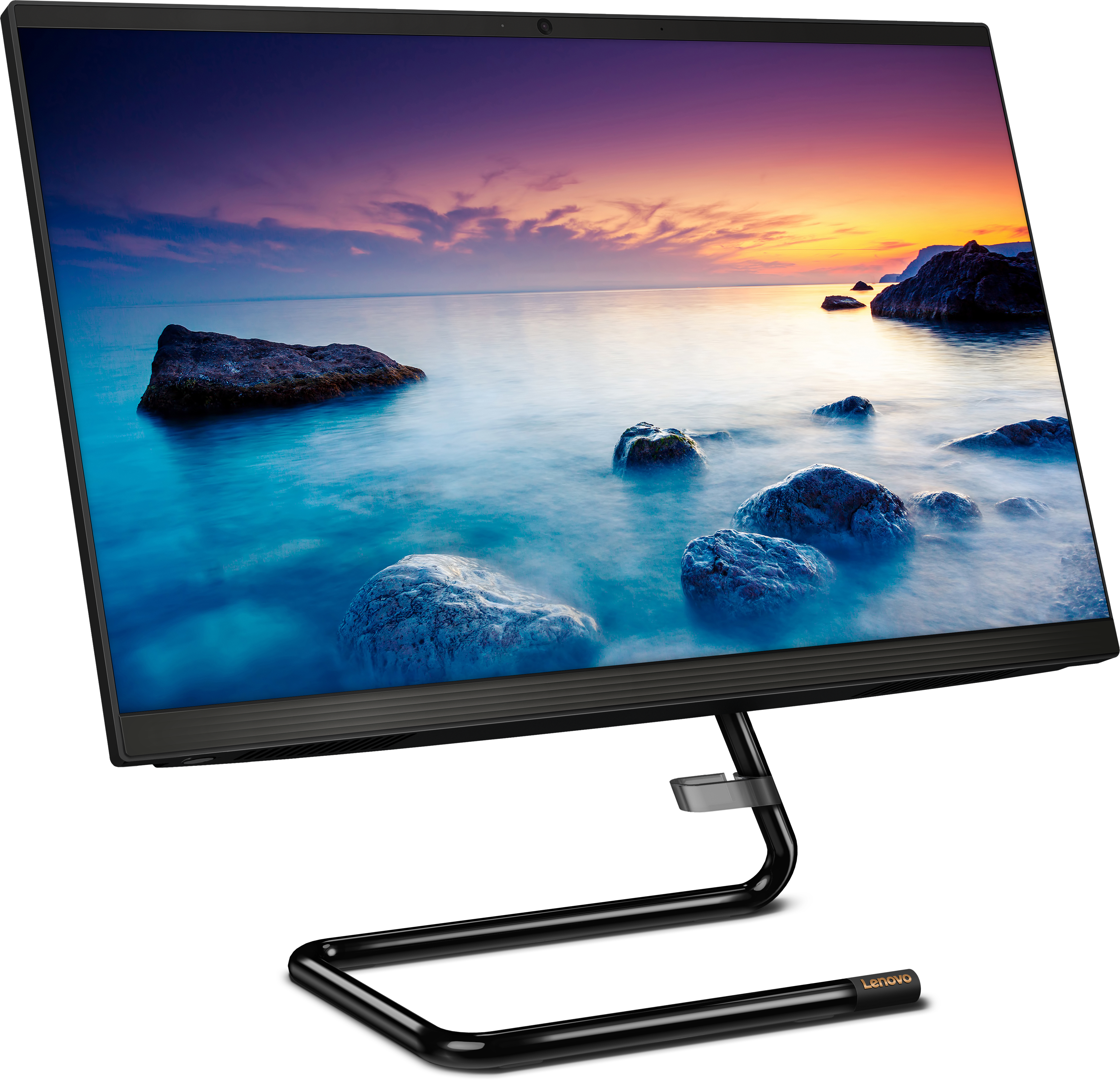 F0EA0048RK ideacentre aio a340-22igm 21.5"(1920x1080 ips)/intel celeron j4025(2ghz)/4096mb/128ssdgb/nodvd/int:intel uhd graphics 600/bt/wifi/war 1y/5.28kg/black/w10 + клавиатура, мышь usb Lenovo Santreyd  - Вид №10