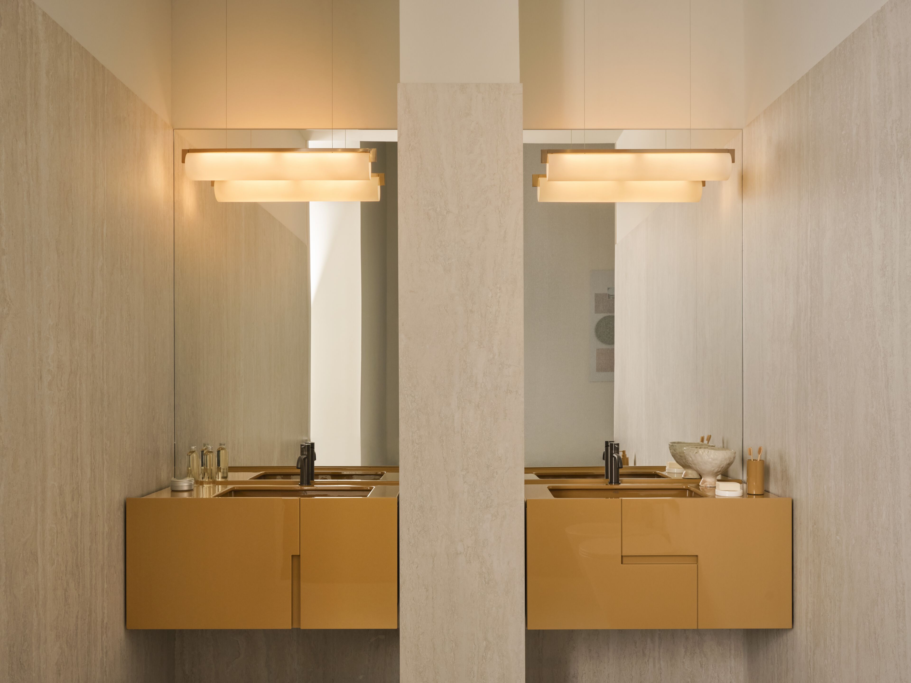 Деревянный подвесной умывальник с ящиками Ceramica Cielo Filo ARCH-00047010 - Вид №1