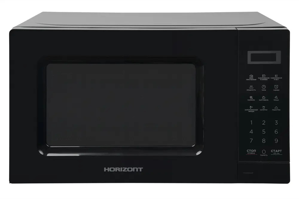 91341122 Отдельностоящая микроволновая печь Horizont 20MW700-1379GSB 20 л 43x26x32 см цвет черный STLM-0862776