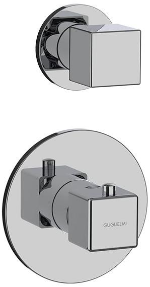GUGLIELMI Смеситель для душа встраиваемый термостатический Gq Fiin00623 - Вид №1