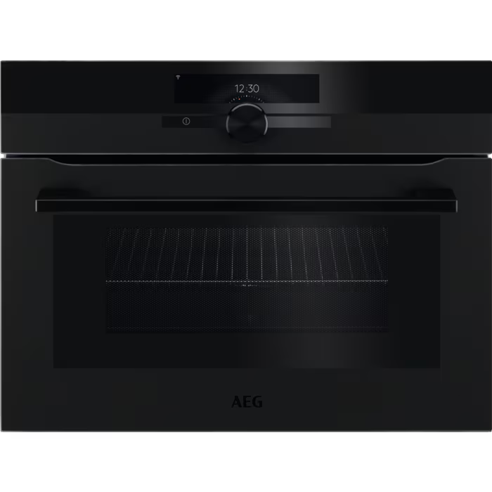 9155240 Электрический духовой шкаф AEG KMK965090T черный STDN-0017389