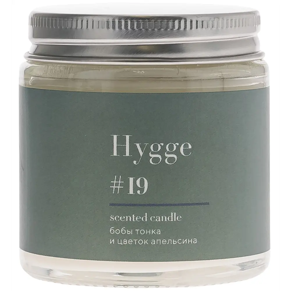 Свеча в стакане ароматизированная Arida Home Hygge N19 Бобы Тонка и цветы апельсина STLM-2119342 - Вид №4