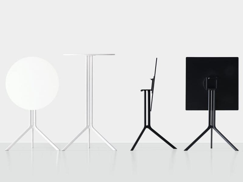 Квадратный складной журнальный столик Kristalia Poule ARCH-00133917 - Вид №3