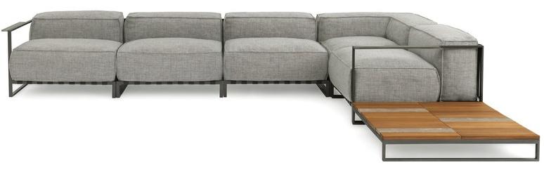 Talenti Модульный угловой садовый диван из ткани Casilda sun-id-1468869 - Вид №5