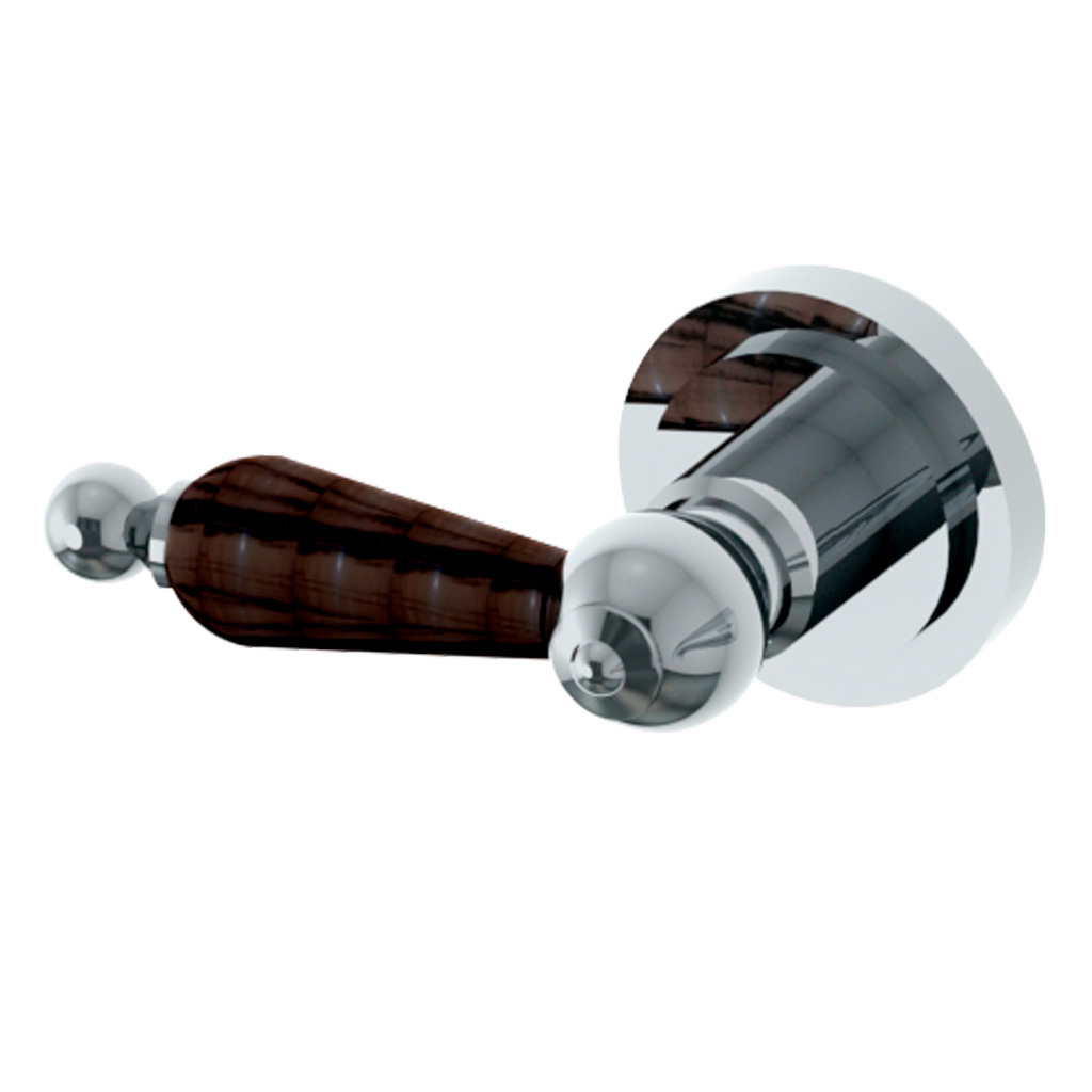 C19-329H C19-329H Настенный клапан 3/4 ″ H ЗВЕЗДА С РЫЧАГАМИ TRA Cristal & Bronze STAR À MANETTES TRADITION  - Вид №1