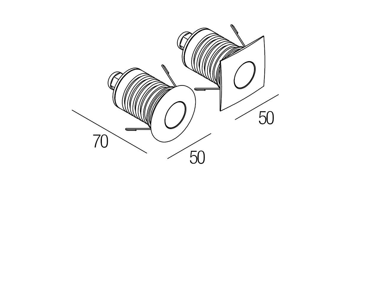 Утопленный светодиодный прожектор Flexalighting GREG ARCH-00053333 - Вид №2