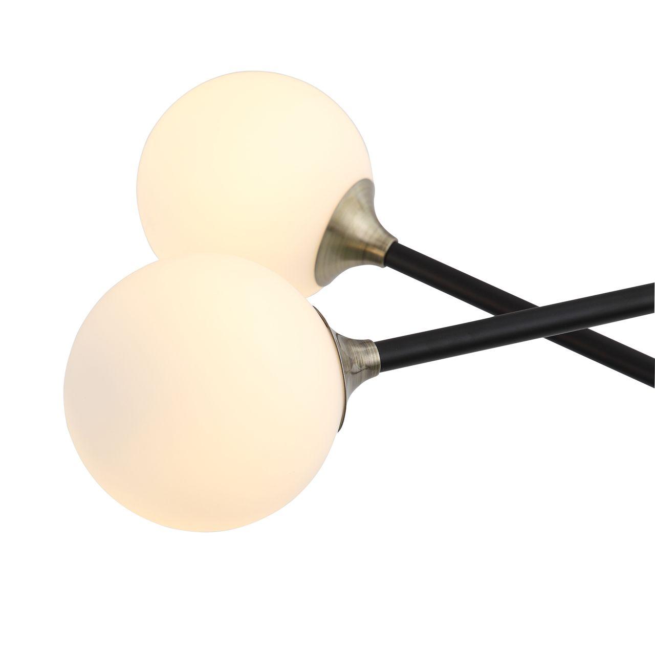 Подвесная люстра ST Luce Bastoncino SL429.403.06 белая ST LUCE ДИЗАЙНЕРСКИЕ, BASTONCINO 222857 Белый  - Вид №1