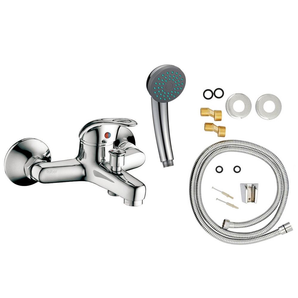 R0081 Смеситель для ванны однорычажный Raiber  - Вид №3